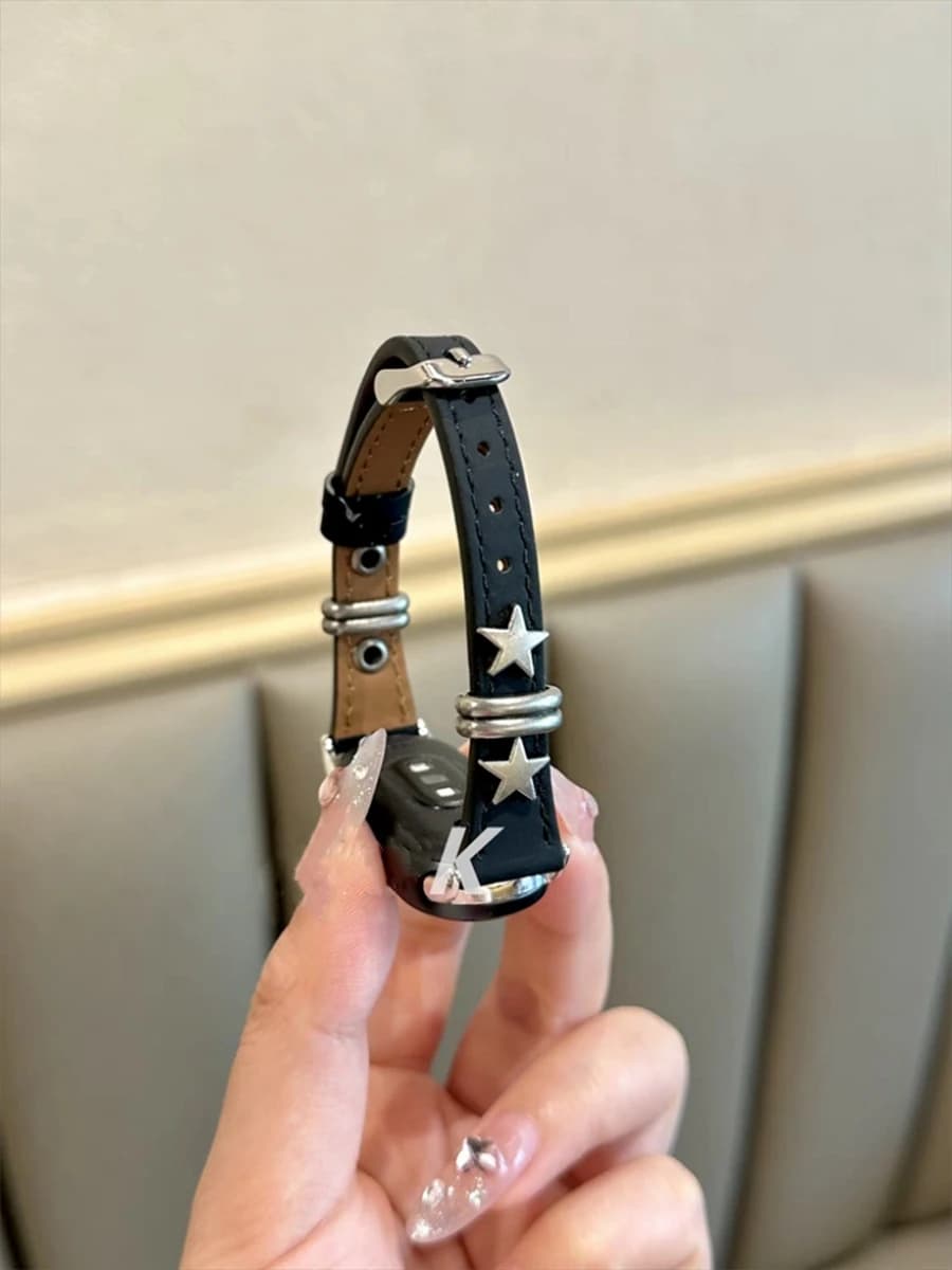 Pulseira de Couro para Xiaomi Band 9, Pulseira para Xiaomi Band 8, Nova Pulseira de Design para Xiaomi Smart Band 10, Acessórios para Pulseira NFC