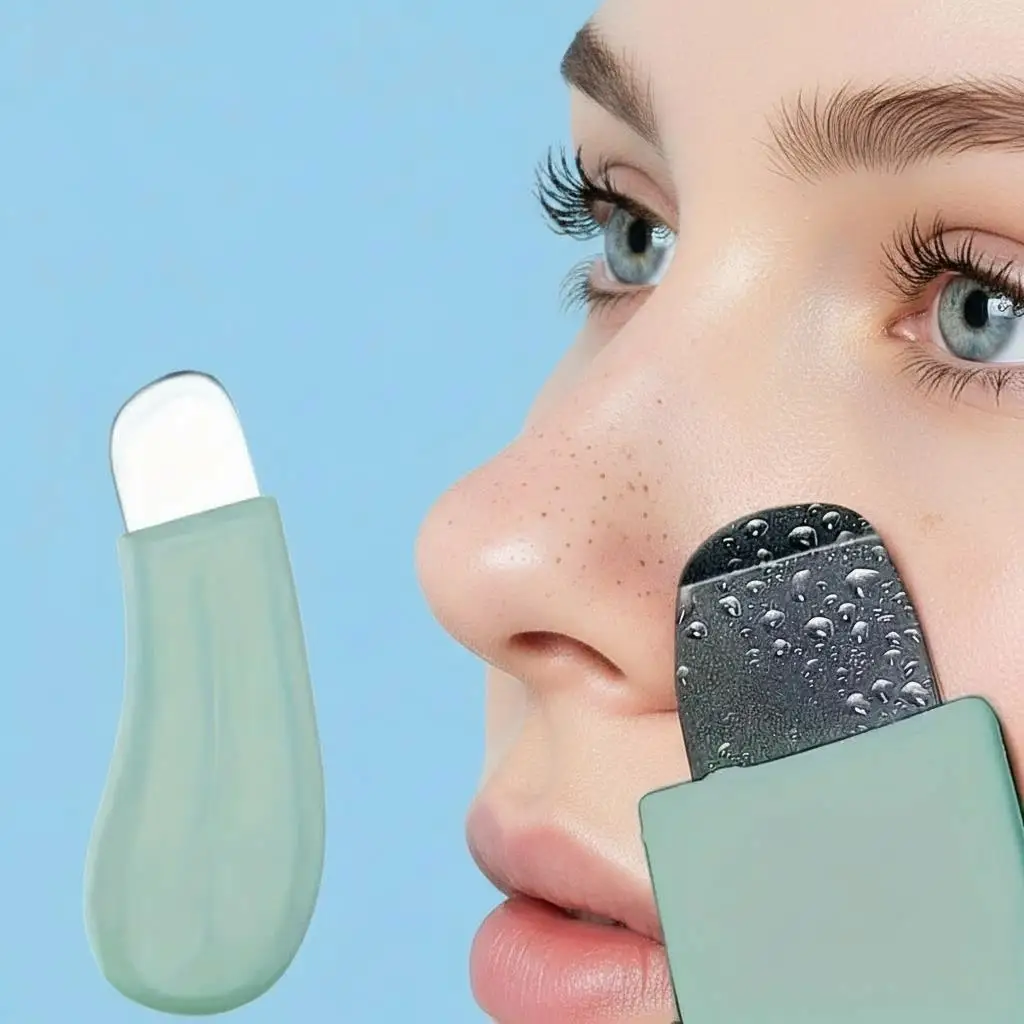 Escova de limpeza de poros suave, um produto seguro para limpeza de poros projetado especificamente para homens e mulheres. A cabeça da escova não é para cuidados com a pele, tem uma superfície texturizada e é confortável. Um presente perfeito para a Páscoa e o Eid, que o ajuda a limpar os poros sem esforço.