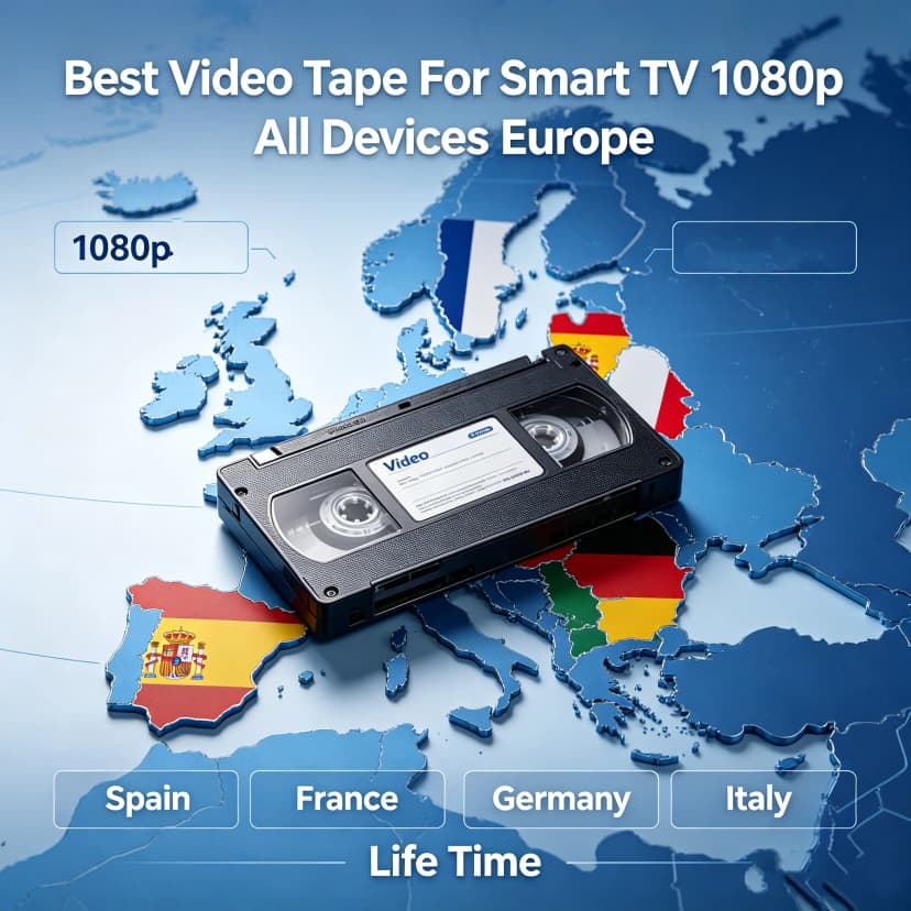 TVXXX92 Europa Fita Cassete de Música IP Conexão Estável FHD 4K HDR para Smart TV Entrega Global Reino Unido França Alemanha Holanda Polónia