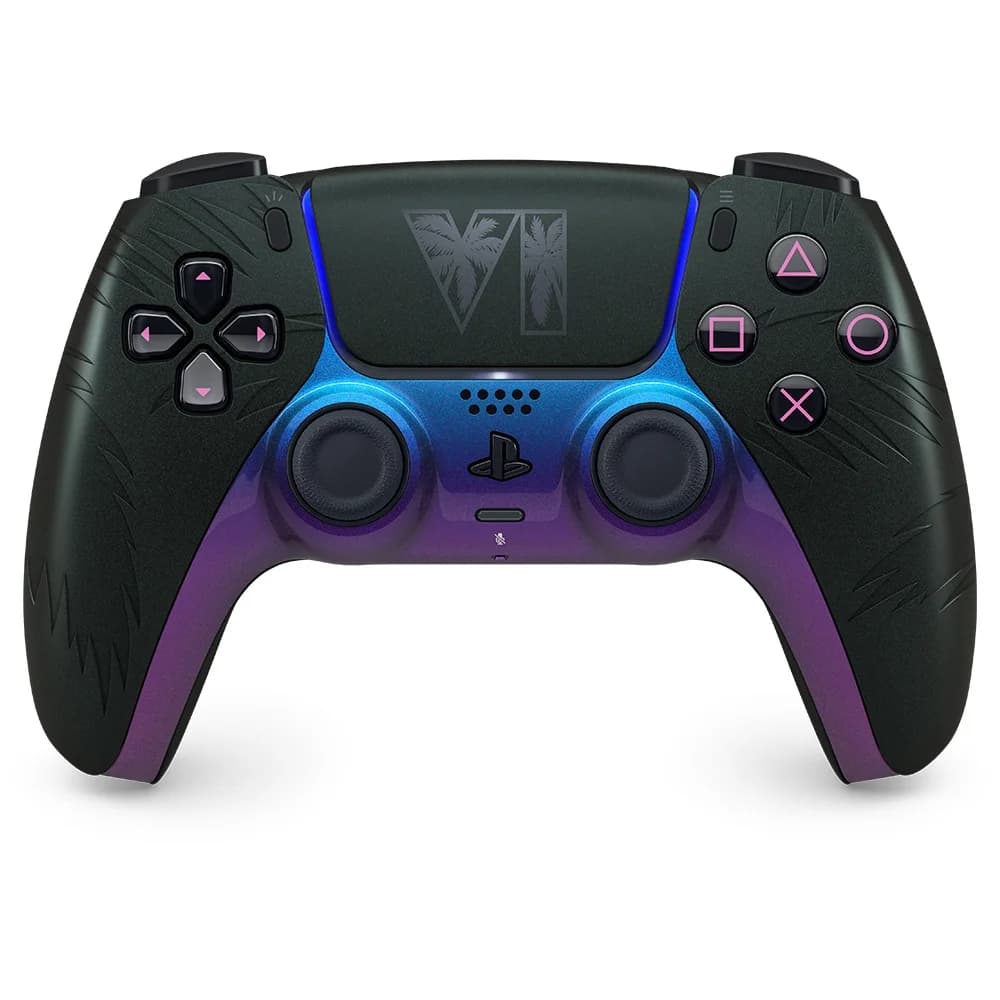 Controle Sem Fio Sony DualSense, PS5, Edição Limitada Grand Theft Auto VI, Preto - 1000056977