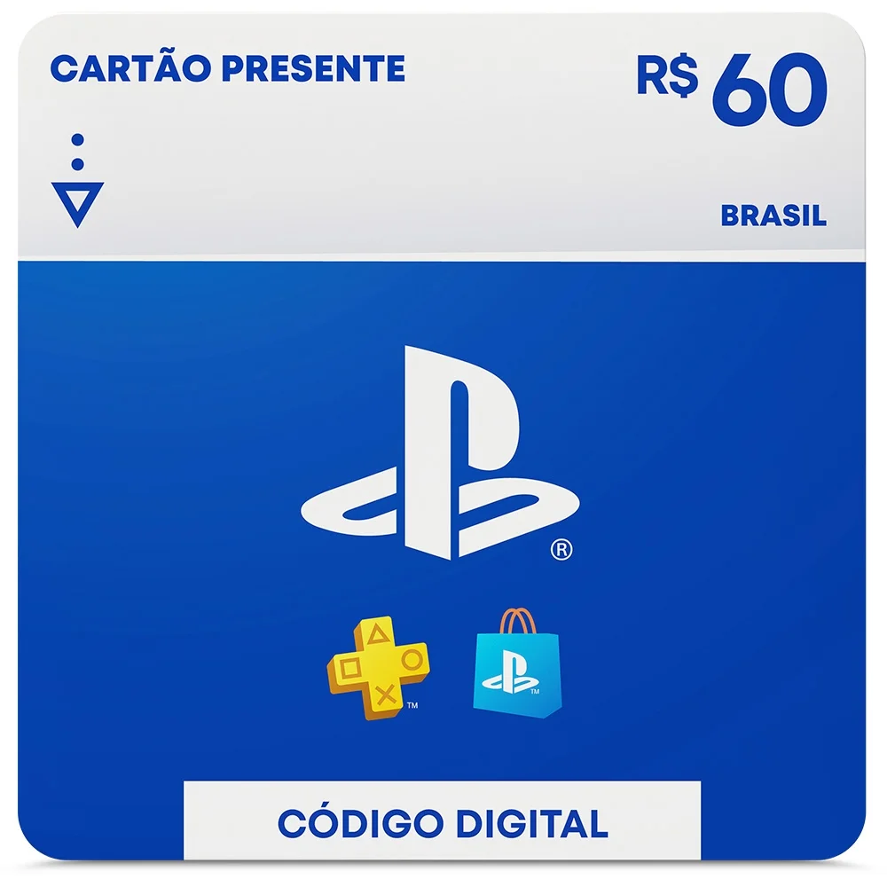 R$60 PlayStation Store Gift Card (BRAZIL)