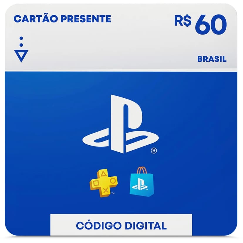 R$60 PlayStation Store Gift Card (BRAZIL)