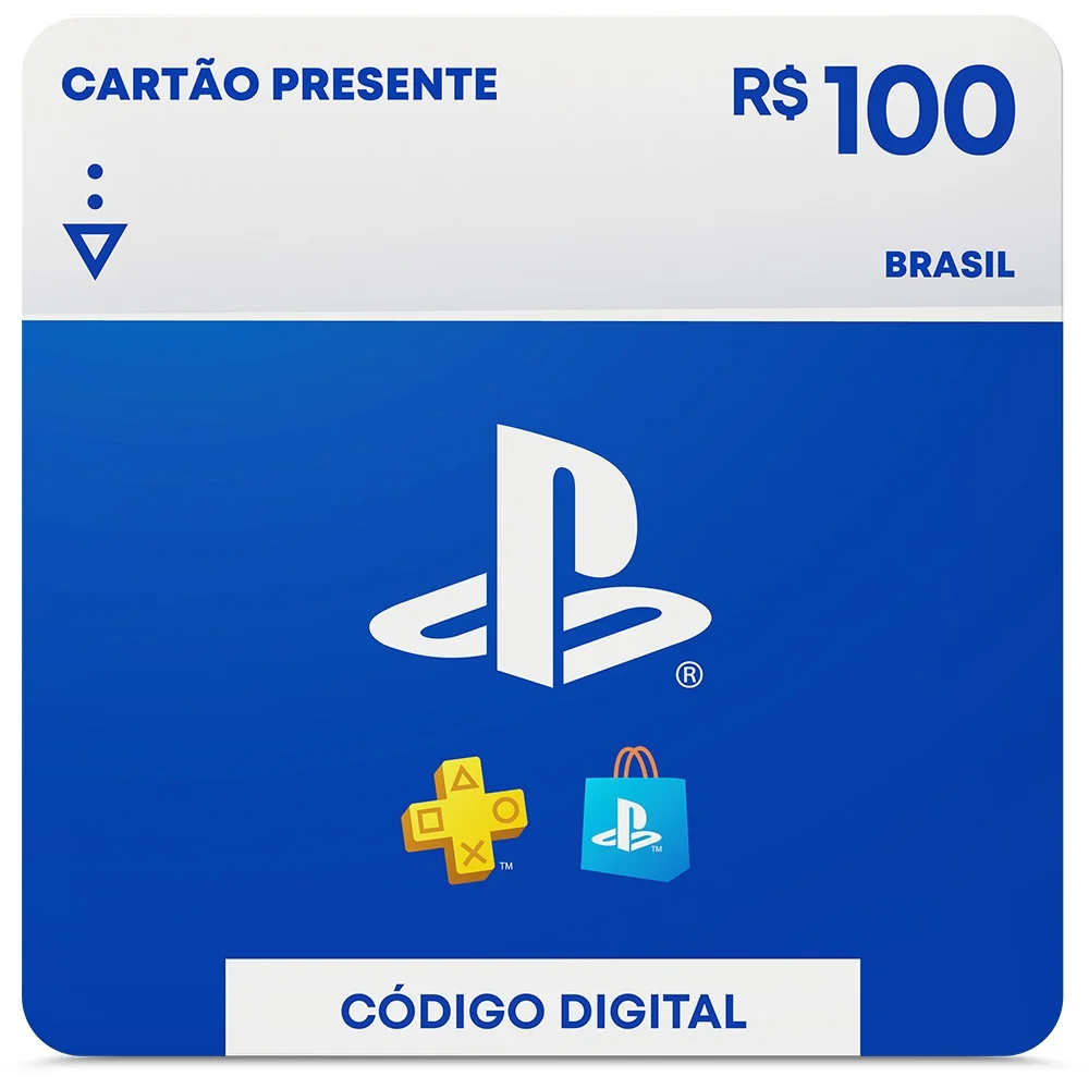 R$100 PlayStation Store Gift Card (BRAZIL)