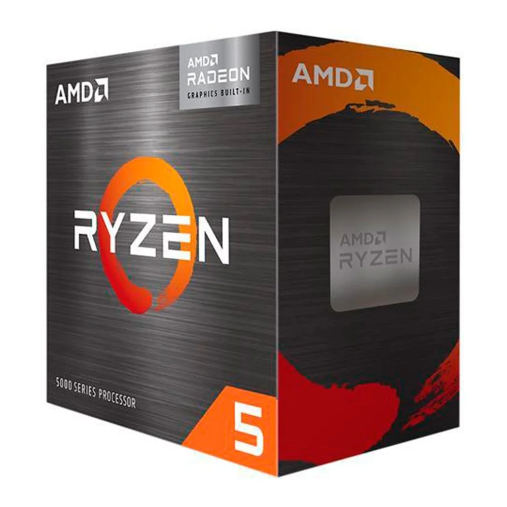 Processador AMD Ryzen 5 5600GT, 3.6 GHz (4.6GHz Max Turbo), Cache 4MB, 6 Núcleos, 12 Threads, AM4, Com Vídeo Integrado - 100-100001488BOX