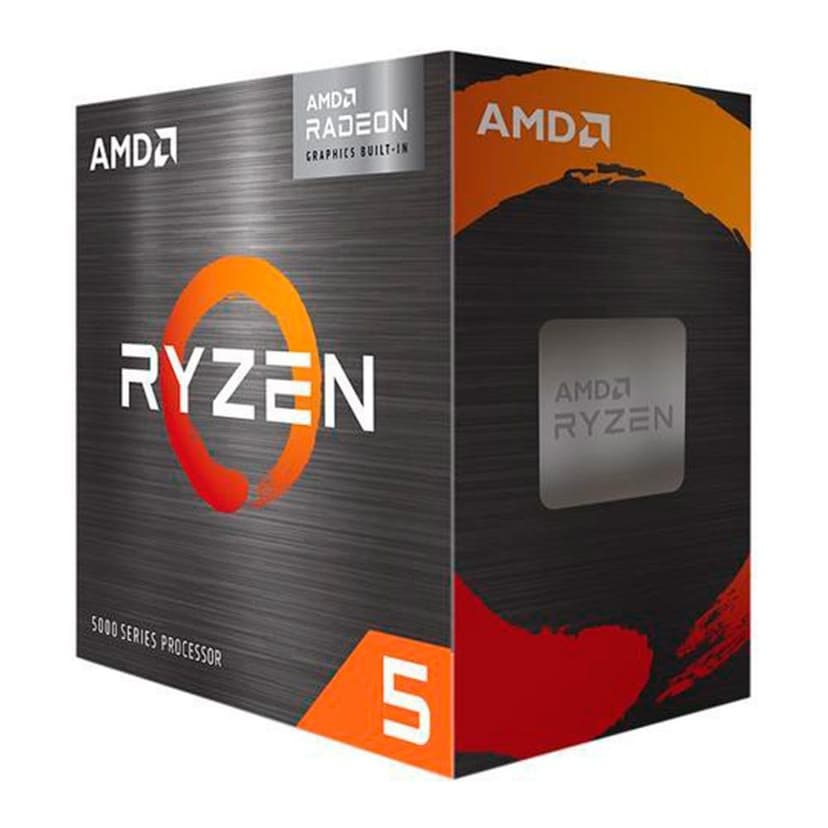 Processador AMD Ryzen 5 5600GT, 3.6 GHz, (4.6GHz Max Turbo), Cache 4MB, 6 Núcleos, 12 Threads, AM4 - 100-100001488BOX