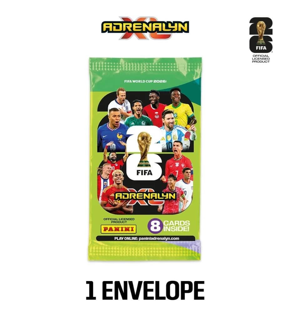 Fifa World Cup 2026™ Adrenalyn Xl™- Envelopes de Figurinhas 8 Cards