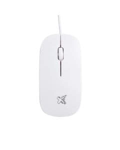 Mouse Maxprint Surface C/ Fio 1,25m 1200DPI USB 2.0 Branco - 60000135