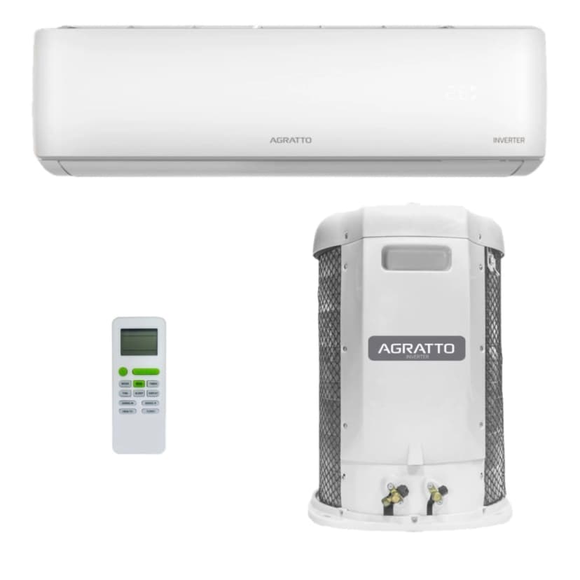 Ar-Condicionado Split HW Inverter Agratto Liv Top 24.000 BTUs R-32 Só Frio 220V