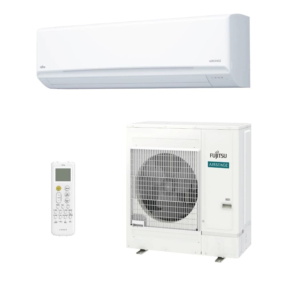 Ar-Condicionado Split HW Inverter Fujitsu Airstage Premium 31.000 BTUs R-32 Quente/Frio 220V