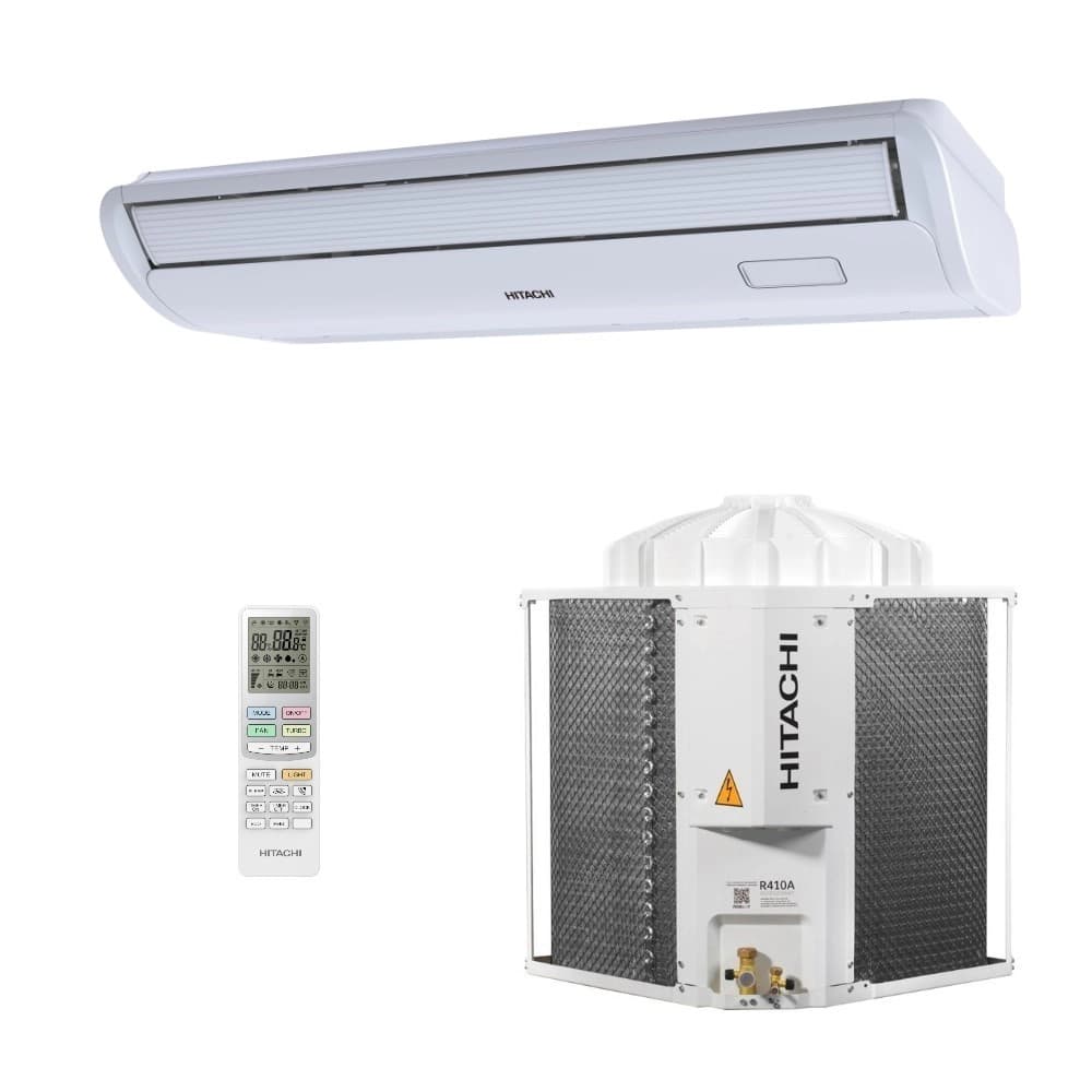 Ar-Condicionado Split Piso Teto Hitachi Air Core 500 34.000 BTUs Só Frio 220V Monofásico