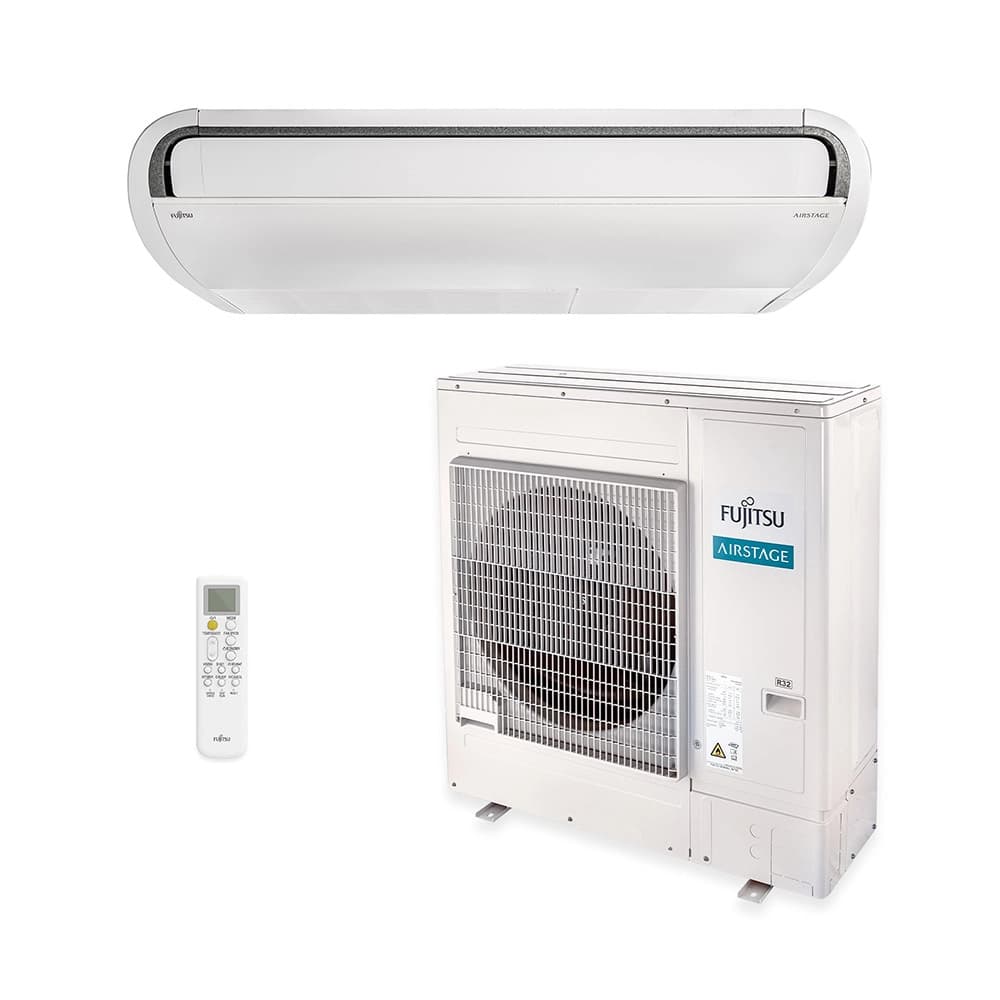 Ar-Condicionado Split Teto Inverter Fujitsu 45.000 BTUs Quente/Frio R32 220V Monofásico